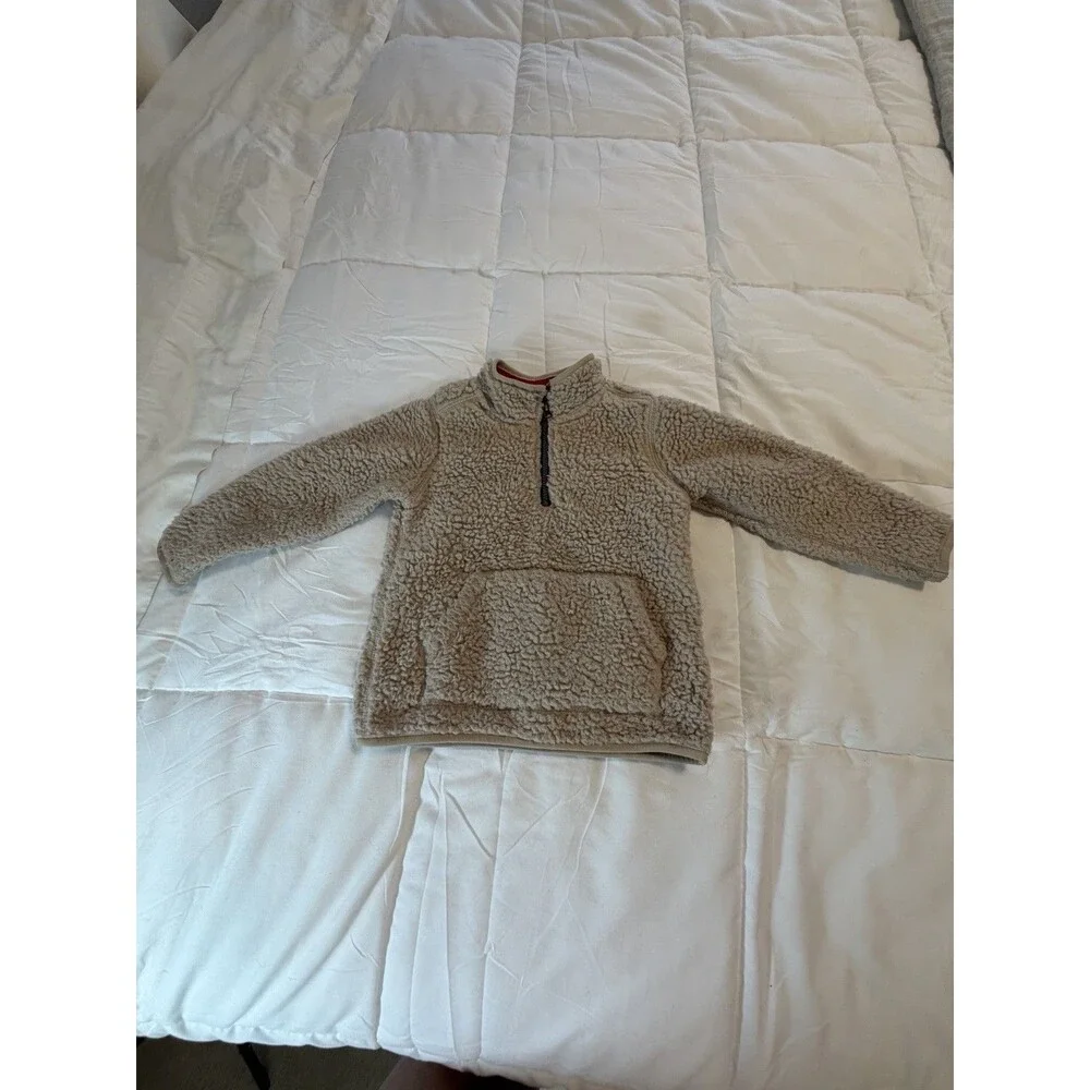 Carter’s Fleece Lined Sherpa 1/4 Zip Pullover Size 2T